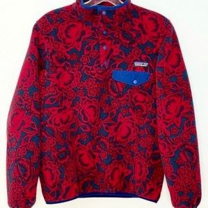 Patagonia Synchilla Snap-T Pullover Fleece - Lotus Flower - XL